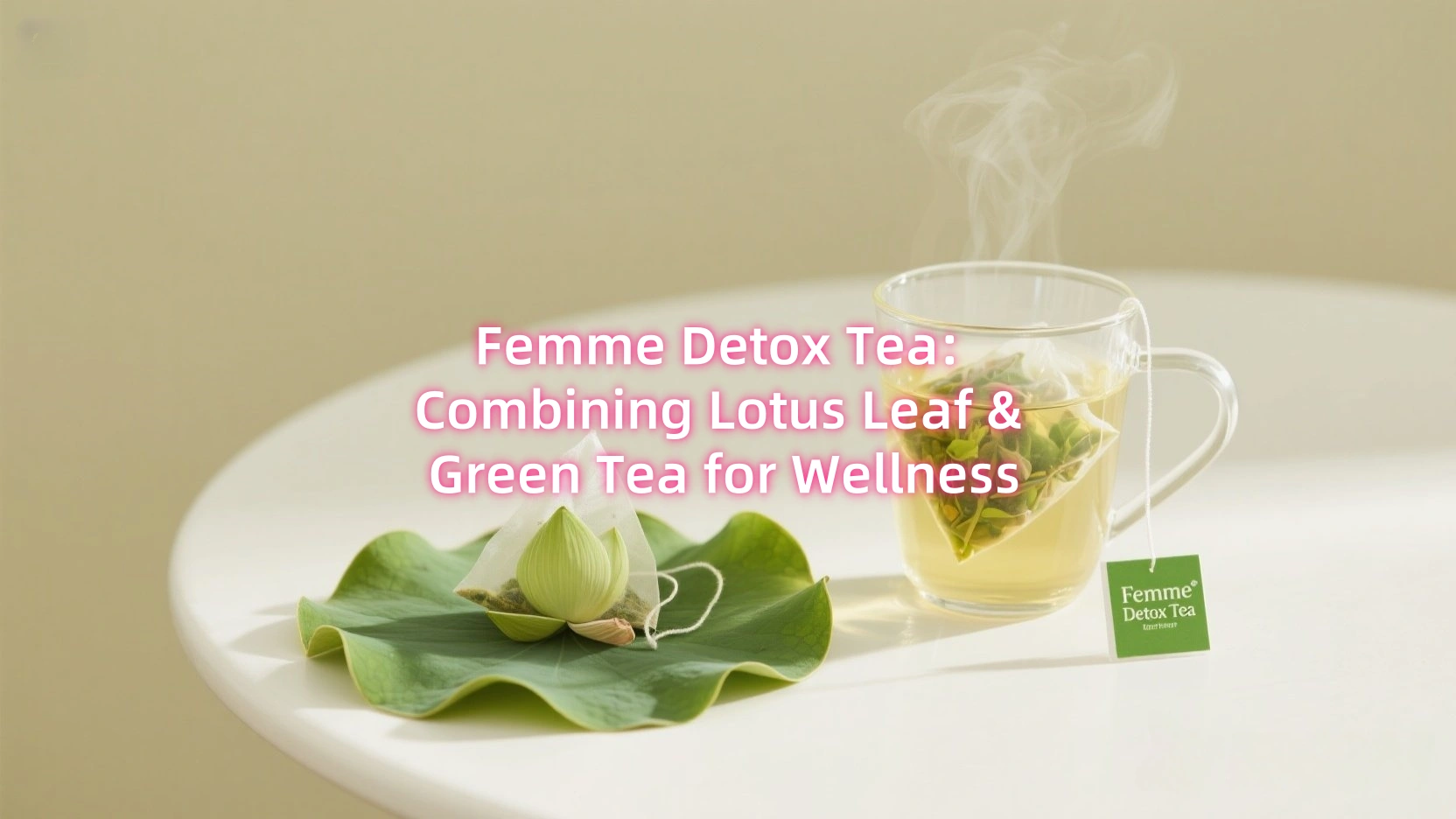 Femme Detox Tea: Combining Lotus Leaf & Green Tea for Wellness